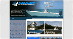 Desktop Screenshot of maraudermarine.com